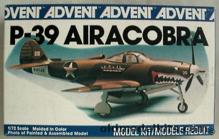 Revell 1/72 Bell P-39 Airacobra - Advent Issue, 3301 plastic model kit